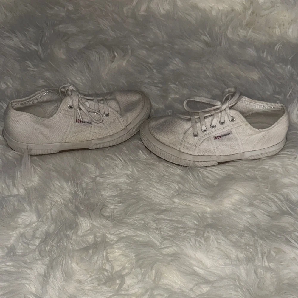 Superga Kids White Sneakers